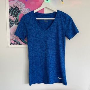 Blue Nike Running T-shirt